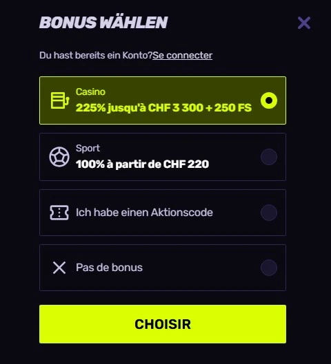 sportuna casino sinscrire